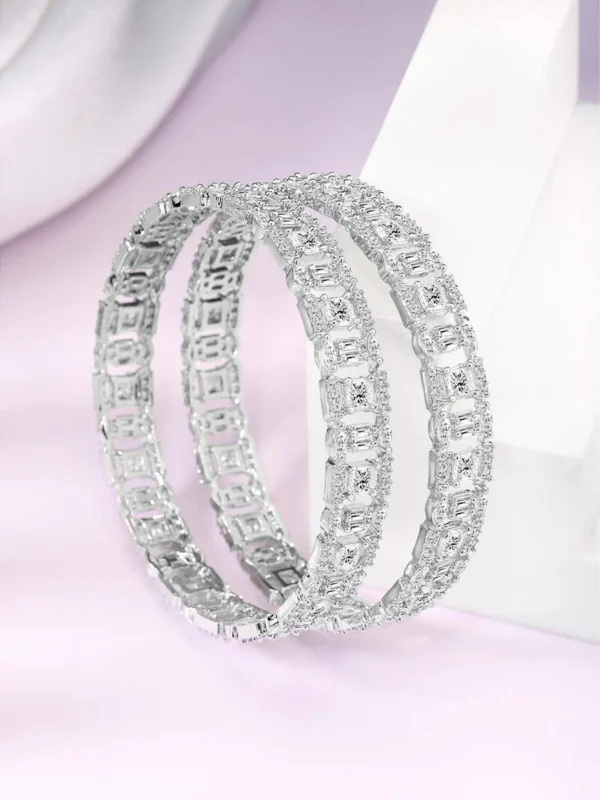 Dazzle Your Wrist CZ Bangles