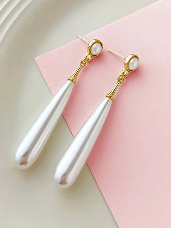 Pearl & Glory Drop Earrings